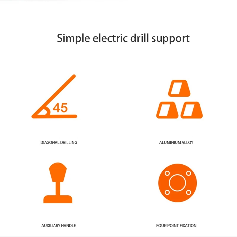 

Прецизионная насадка для сверла с регулируемым углом 45-90 градусов и держателем сверла с патроном, подставка для сверления