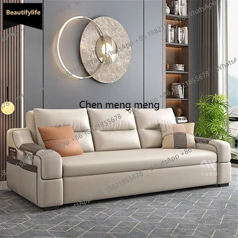 

Итальянский модульный диван-кровать Q181 для гостиной в современном кремовом стиле, трансформируемый в кровать, для дома и патио