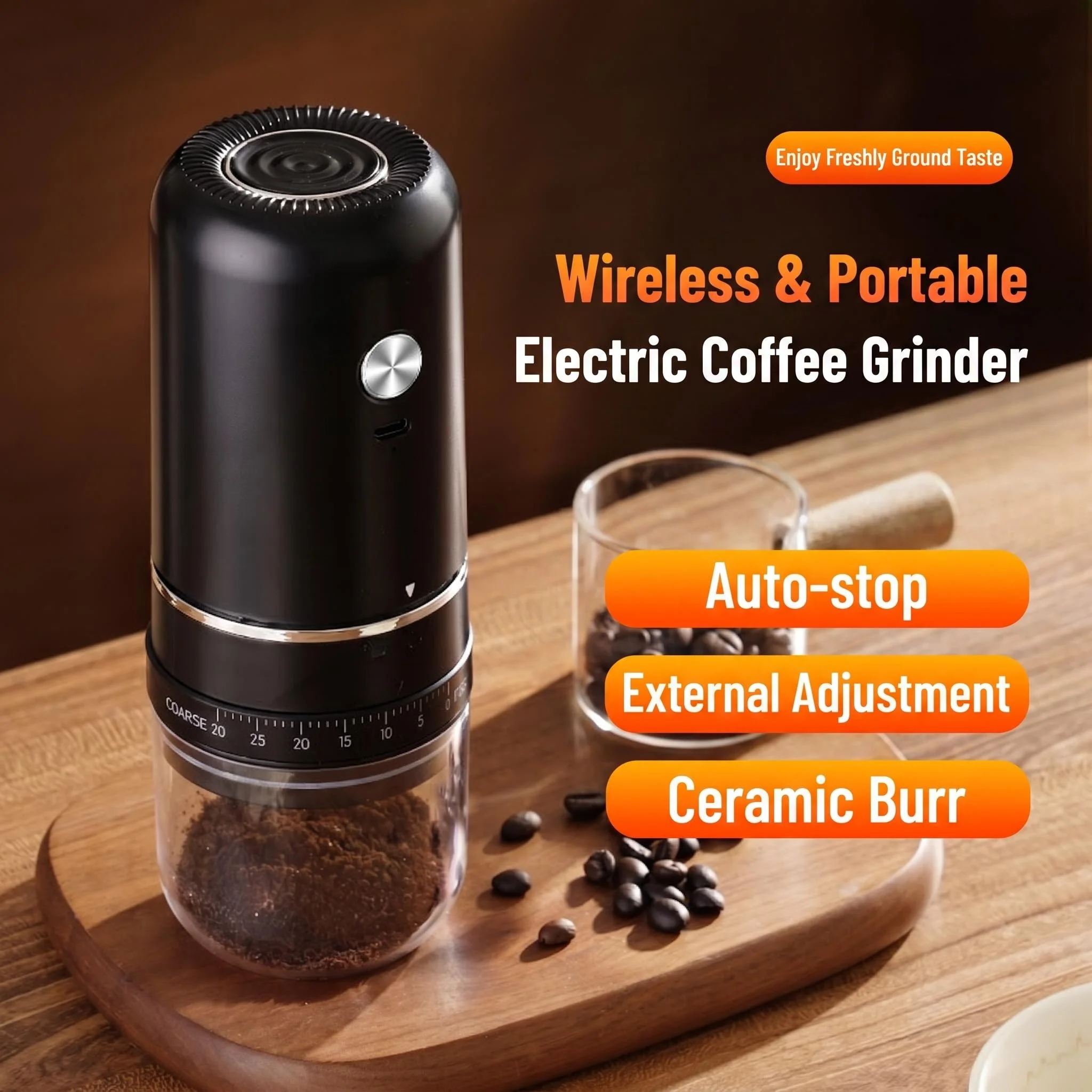 Penggiling Kopi Elektrik Porta - Grain Mill Grinder ulasan dan harga