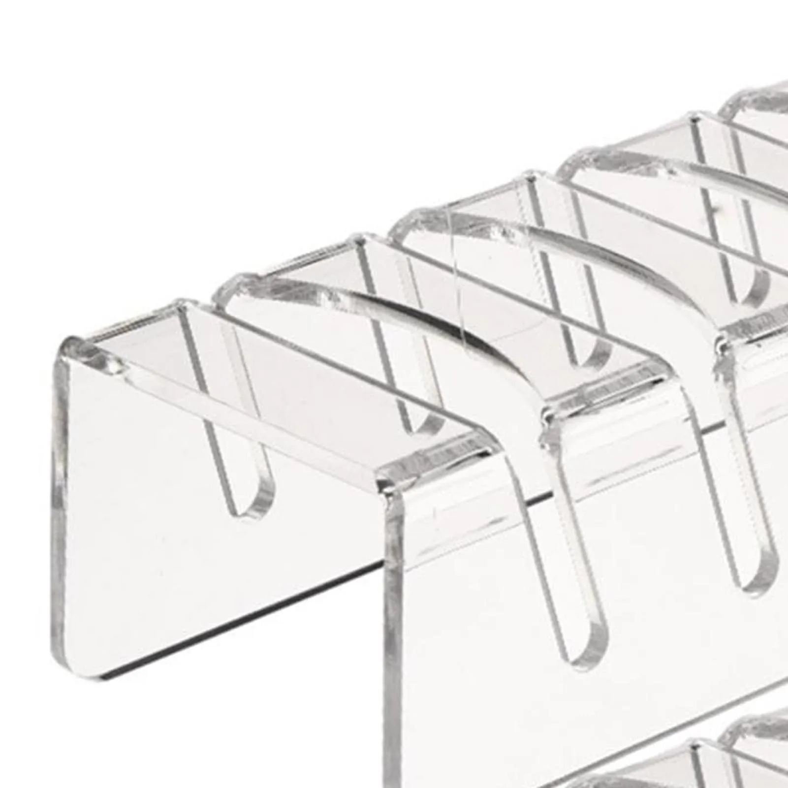 Baseball Caps Display Racks, preto, transparente, acrílico chapéu cabides, Flat Caps, compatível