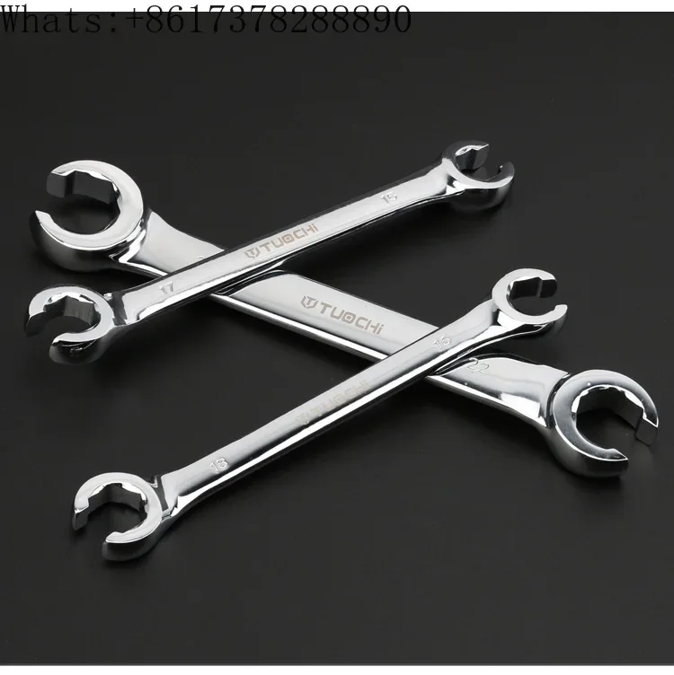 6-piece tubing wrench, tubing , open-ended wrench, double-ended bayonet tubing , hexagonal opening