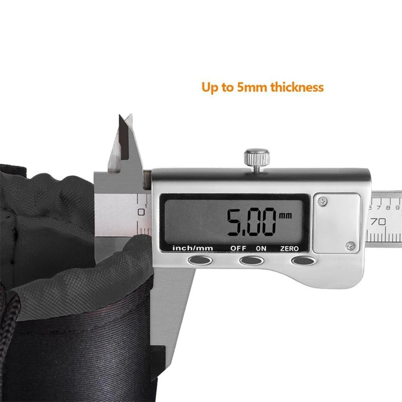 4 قطعة حافظة كاميرا عدسة الحقيبة مجموعة عدسة صغيرة متوسطة كبيرة جدًا لكاميرا DSLR عدسة حقيبة الحقيبة للصدمات