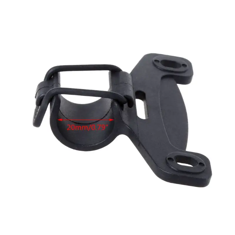 Support pompe universel à Clip fixe, en plastique, pour pompe à Air vélo, cadre cyclisme, livraison directe