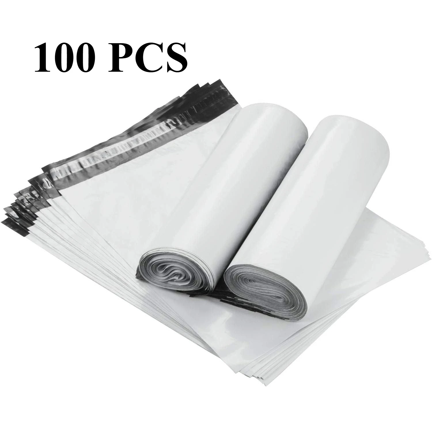 

100pcs Self-Adhesive Sealing Express Logistics Mailing Waterproof & Dustproof Packaging Bag, Gift Packing & Shipping Bag