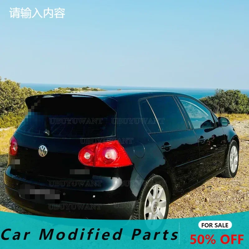 Venta caliente Oettinger estilo alerón de techo de coche para Volkswagen Golf 5 V MK5 R32 Golf 5 GTI 2006-2009 alas superiores Kit de carrocería Accesorios