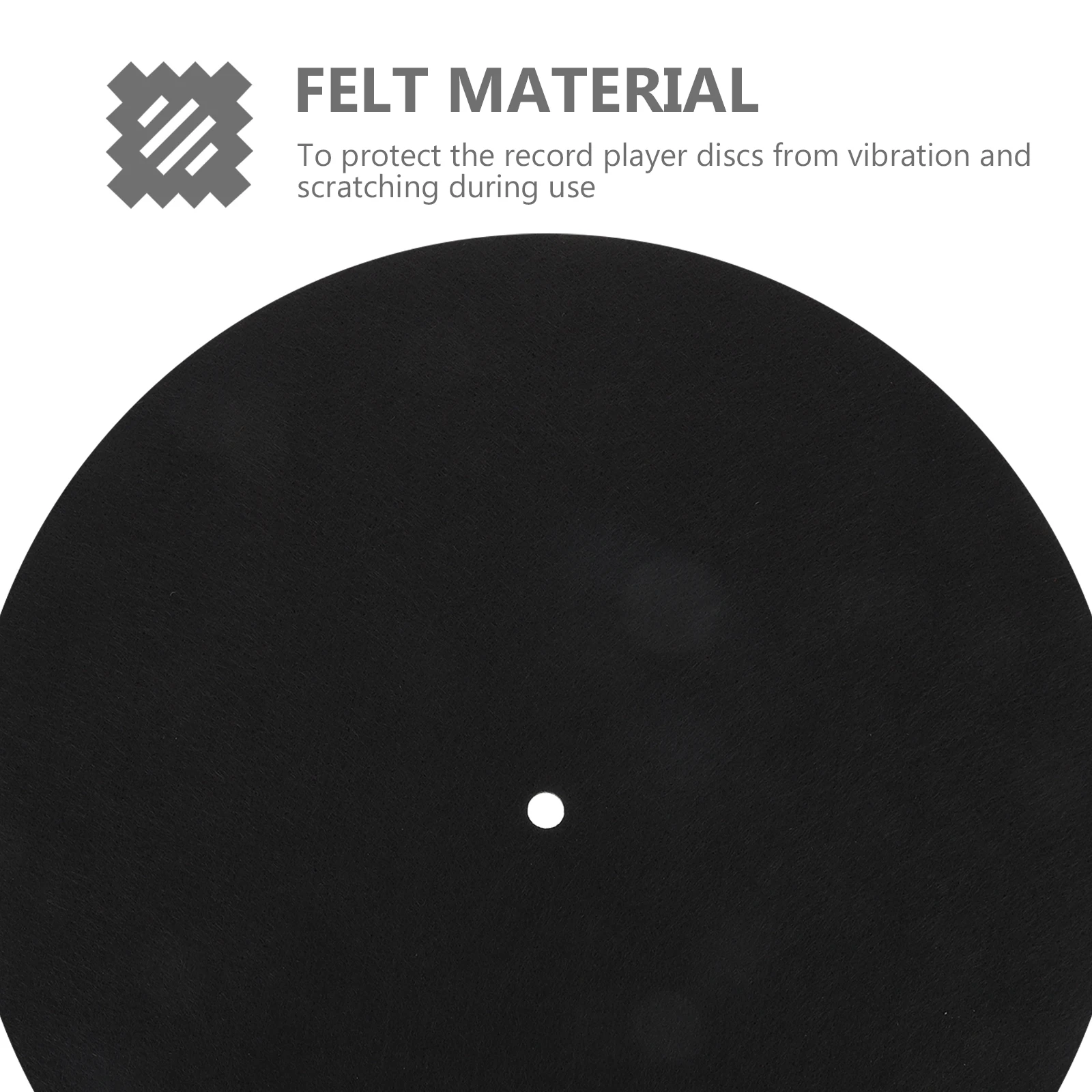 10 Inch 3Mm Turntable Mat Vinyl Record Pad Non Slip Disc Protective Felt Mat For Phonograph Turntable Accessories Reduces