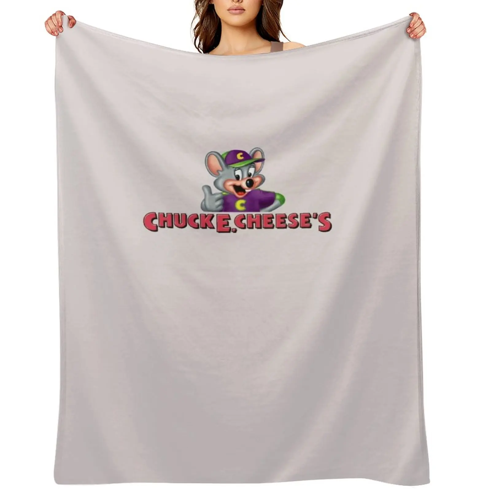 

Chuck E. Cheese&x27;s Classic T-Shirt Throw Blanket Decorative Sofa warm winter Single Furry Blankets