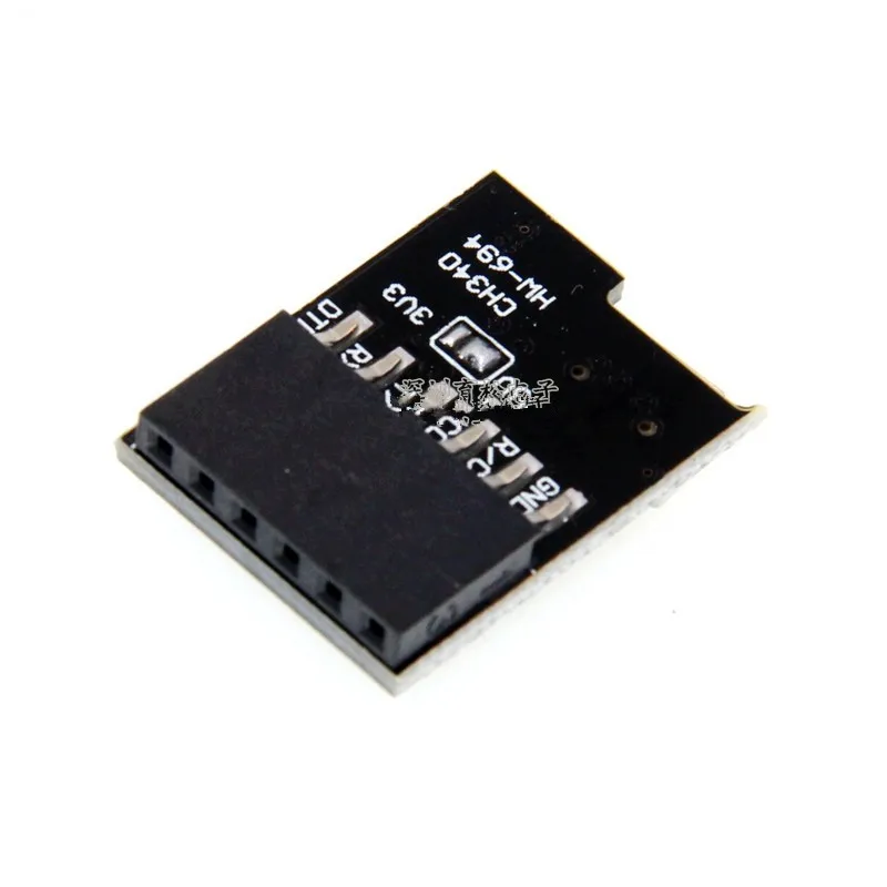 Módulo CH340G USB a TTL a puerto serie Cable de descarga interfaz MICRO compatible con pizarra de 3,3 V 5V