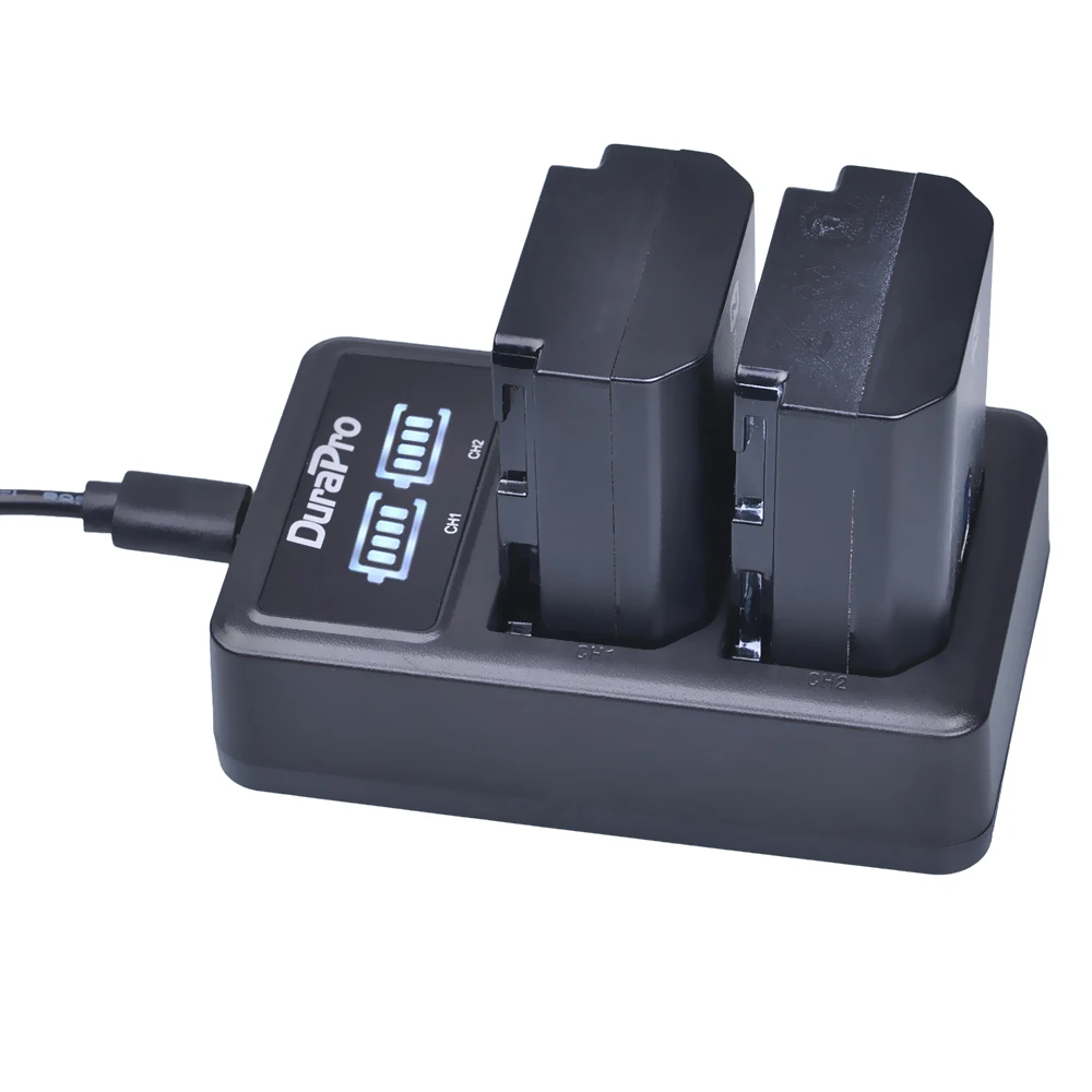 DuraPro 2280mAh NP-FZ100 Bateria NP FZ100 Battery+Charger for Sony BC-QZ1,a9,a9R,a9S,a7R III,a7 III,A7RM3,A7C,A6600,A6700