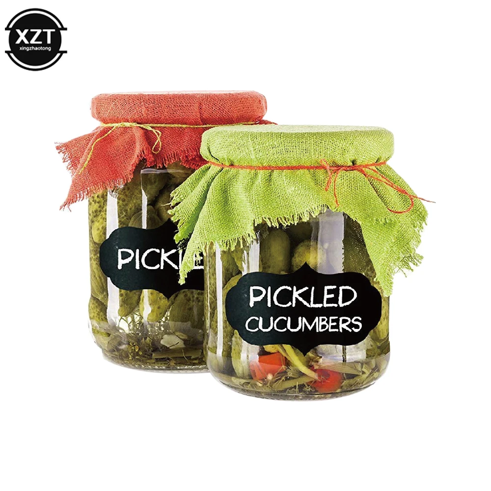 Tự Dính PVC Bảng Đen Miếng Dán Có Thể Được Xóa Bảng Đen Phấn Bảng Nhãn Thủ Công Hãng Bếp Từ Lưu Trữ Nhãn