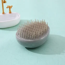 Detangling Hairbrush Egg Round Shaped Tangle Hair Brushes Soft Hair Brush Hair Styling Hairdressing Combs Traveling Accessories