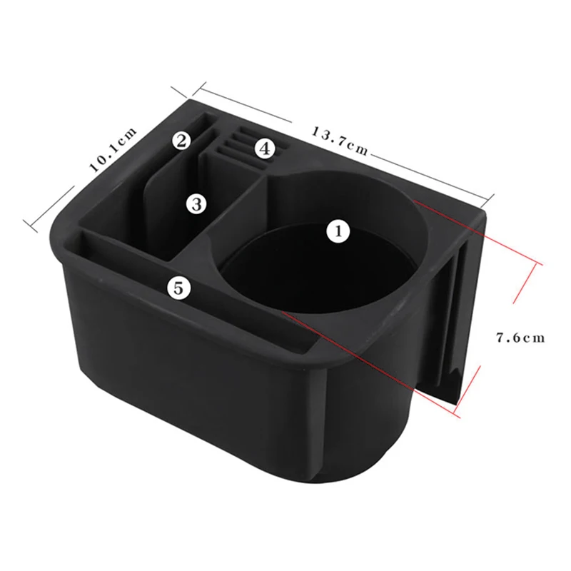 New Car Center Organizer Armrest Water Cup Storage Box Fit for Skoda Kodiaq GT