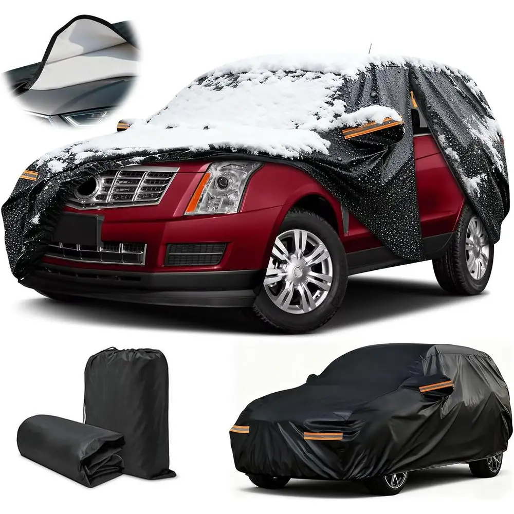 

Custom Tailored Car Cover for Cadillac SRX 2010-2016 & XT5 2017-2025, Heavy Duty Protection Against Snow, Hail, Dust, and Sun, W