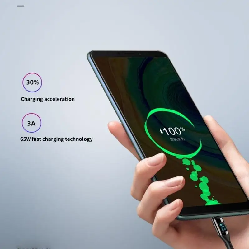 

M5TB 65W Charging Cord USB 480Mbps Data Sync Charging Cable for Phone Cable