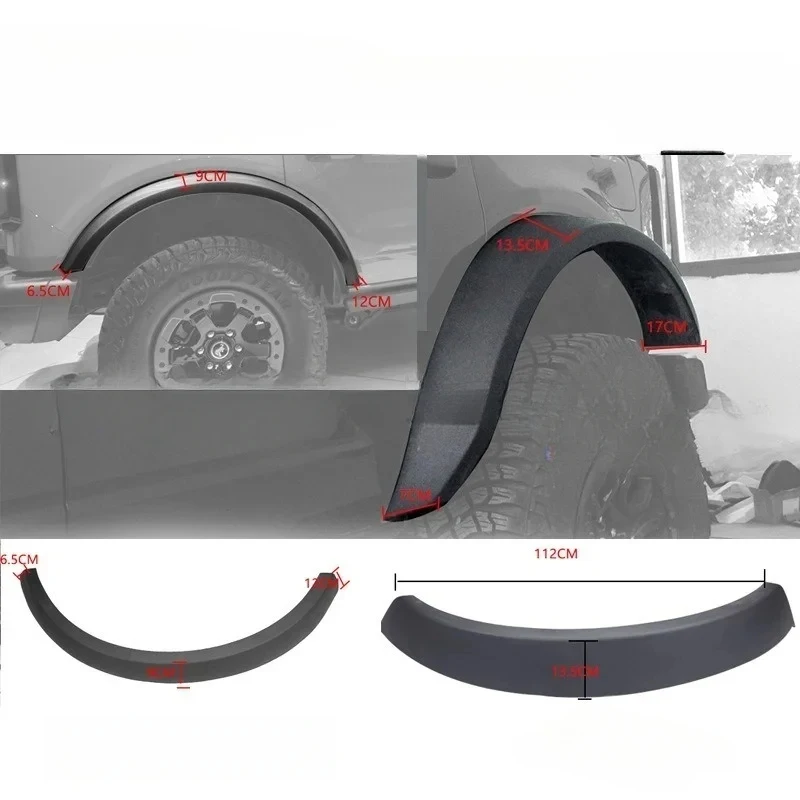 Factory Hot Sale Car Wheel Arch Flar Kit Auto Exterior Decorative Parts