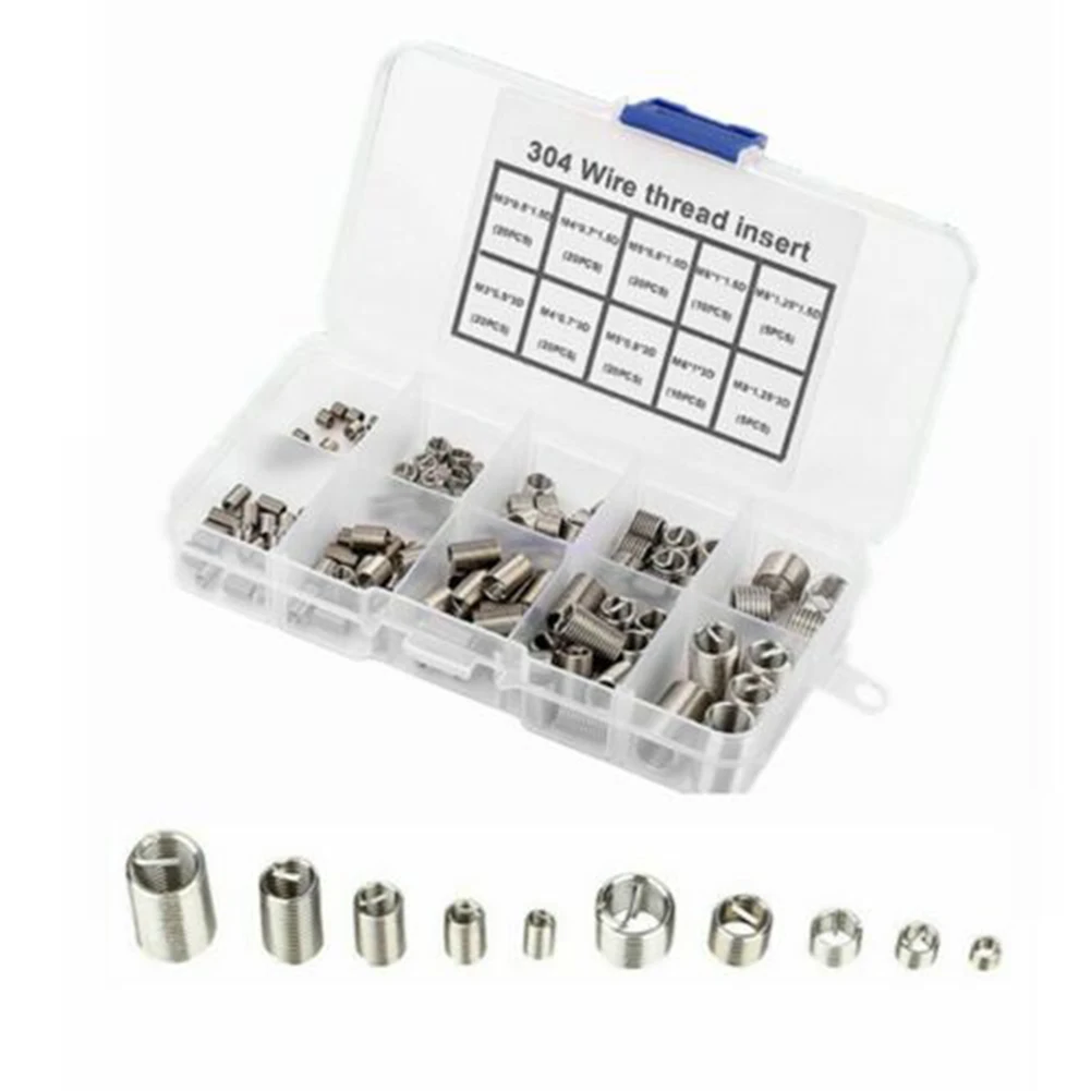 Helicoil Threaded Inserts Repair Insert Direct Replacement High Quality 304 Stainless Steel Accessories Brand New
