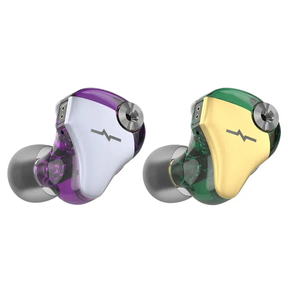 NiceHCK M5 4BA + 1DD ไดรเวอร์ HYBRID IEMS HiFi Music Studio Monitor หูฟังเบสหูฟังแบบมีสายสําหรับ Audiophiles นักดนตรี