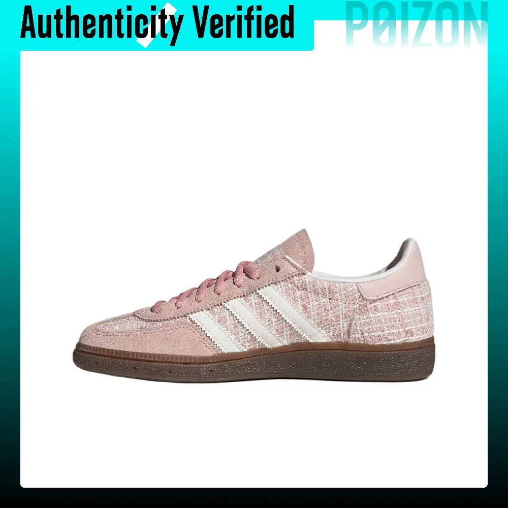 Adidas Originals HANDBALL SPEZIAL Low top German Army Trainers Women's Pink JR4503