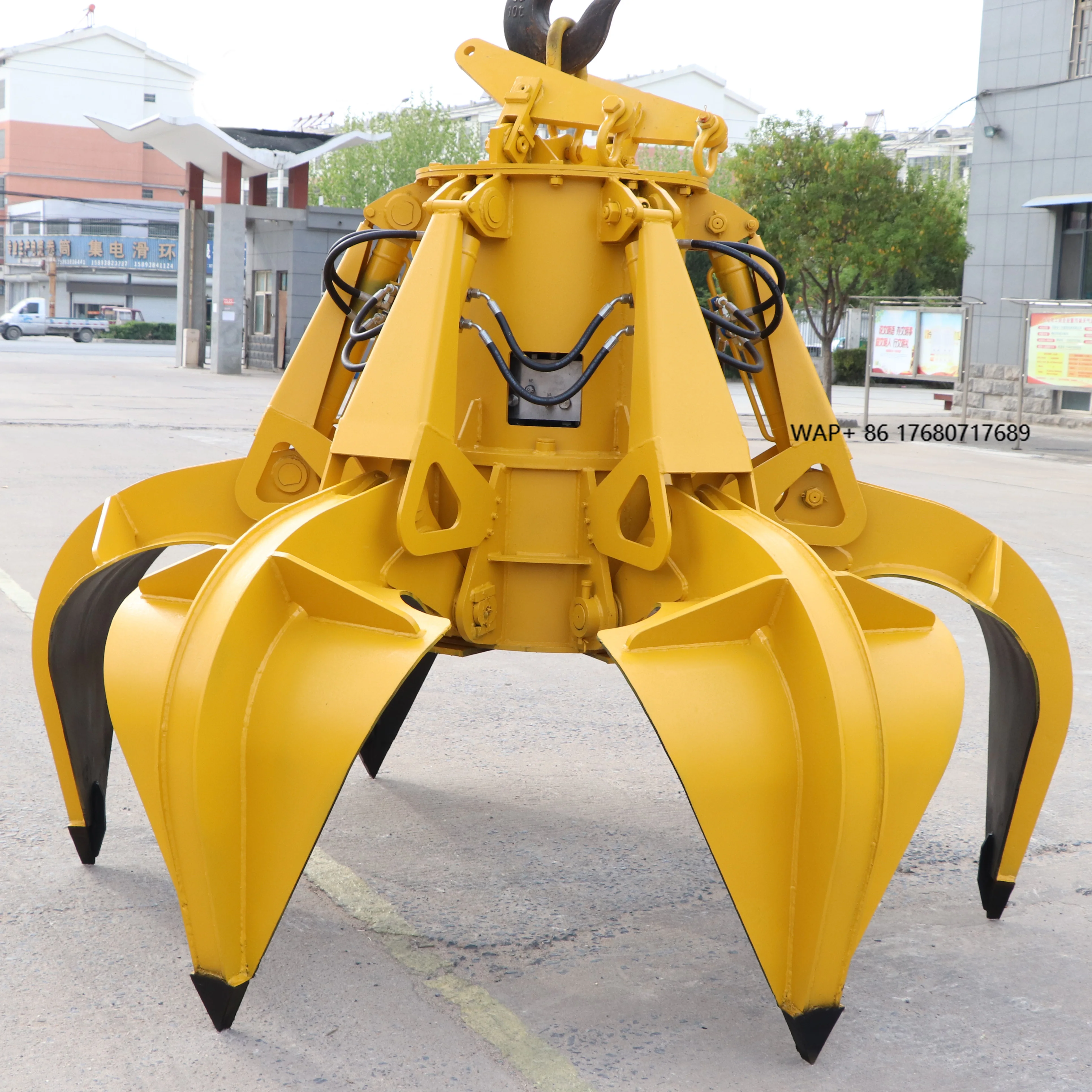 

Large Hydraulic Six-Petal Grab with Strong Gripping Force Easy Operation Core Engine Motor Components Product Category Grapples