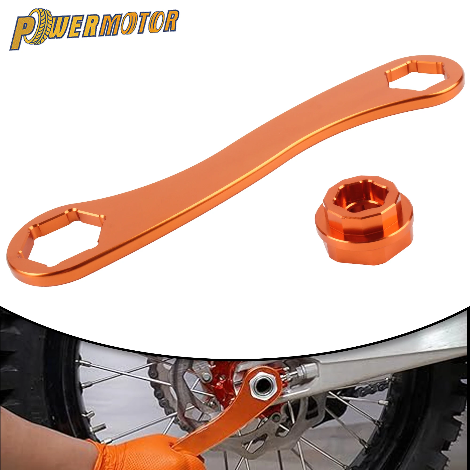 

Motorcycle Motocross Front Rear Wheel Removal Axle Wrench Tool Spanner For KTM Duke Husqvarna Enduro DirtBike Repair Accessories