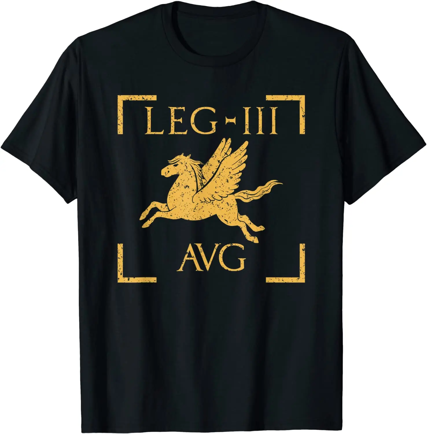 

Legio III Augusta Emblem Roman Legion T-Shirt Short Sleeve Casual Cotton O-Neck Summer Men Shirt