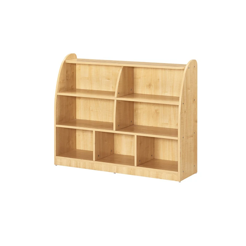 

Bookshelf 7 compartment children's classroom storage cabinet preschool children