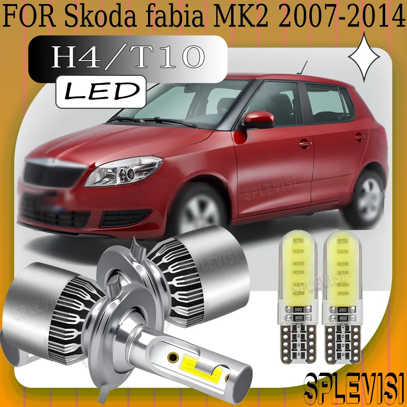 

Extends Lifespan Enhanced Safety durable Stable Performance H4 LED headlight For Skoda fabia MK2 2007 2008 2009 2010 2011-2014