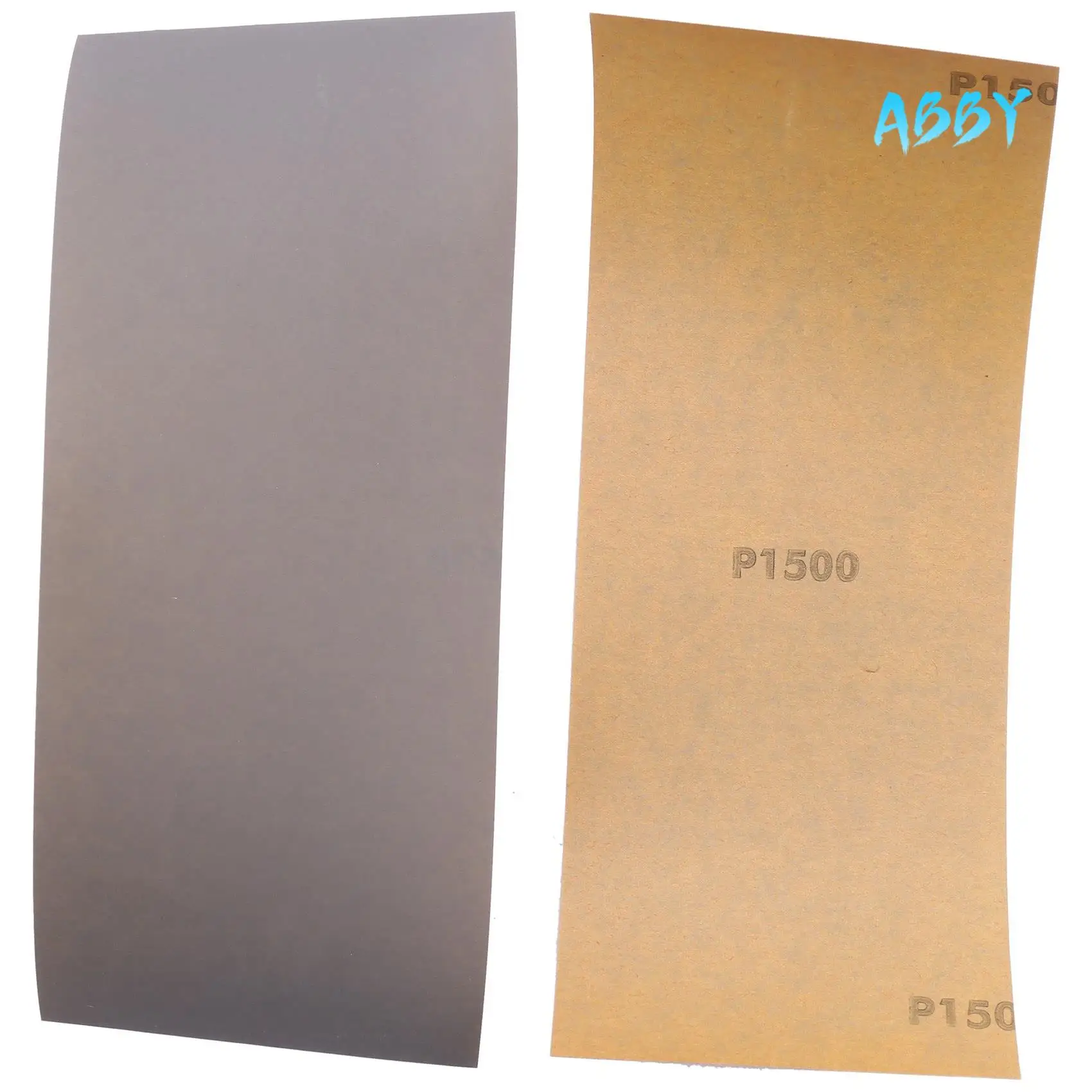 

ABBY-Abrasive Dry Wet Waterproof Sandpaper Sheets Assorted Grit Of 400/ 600/ 800/ 1000/ 1200/ 1500 For Furniture, Hobbies And Ho
