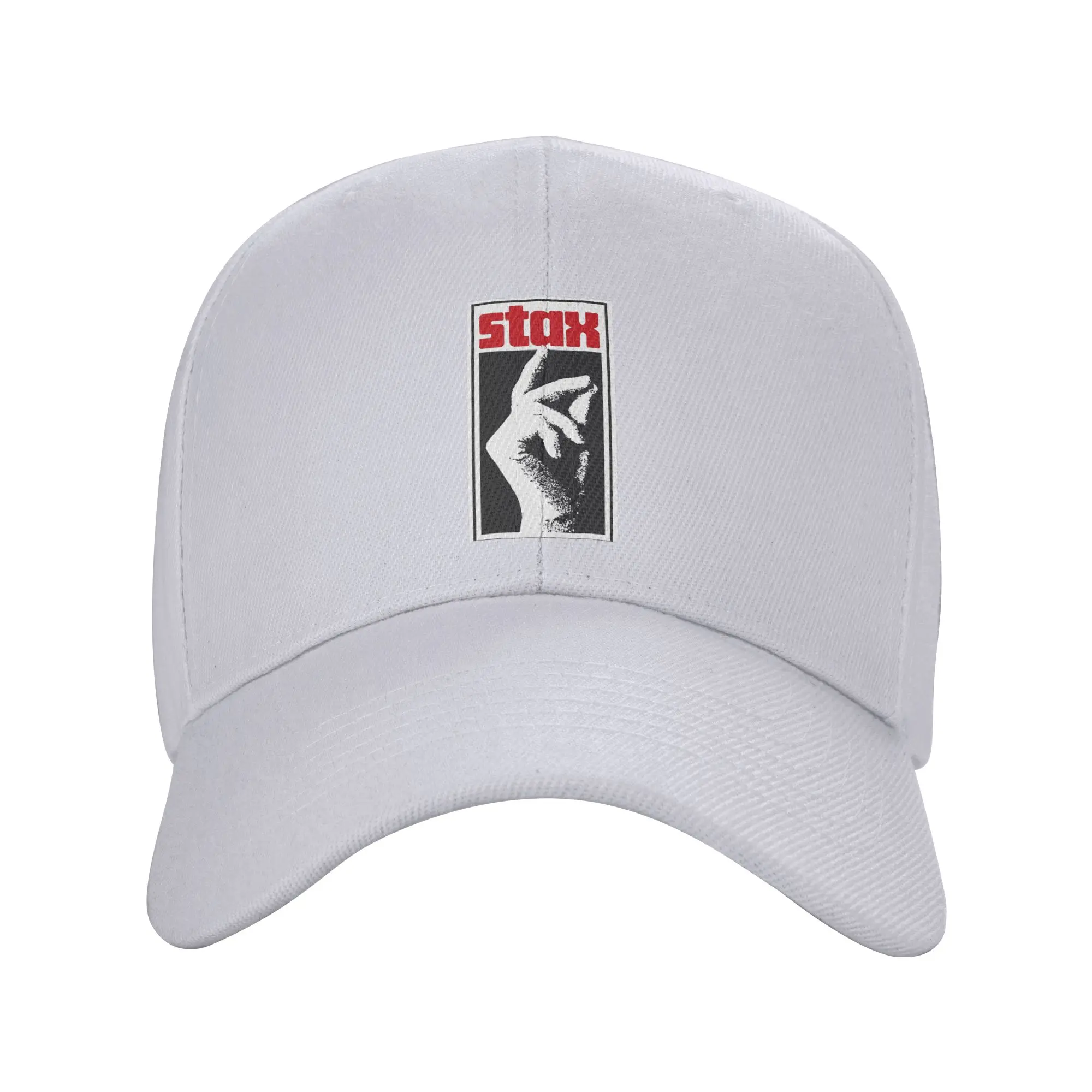Fashion STAX RECORDS Curved Brim Baseball Cap Simple And Stylish Women Hat