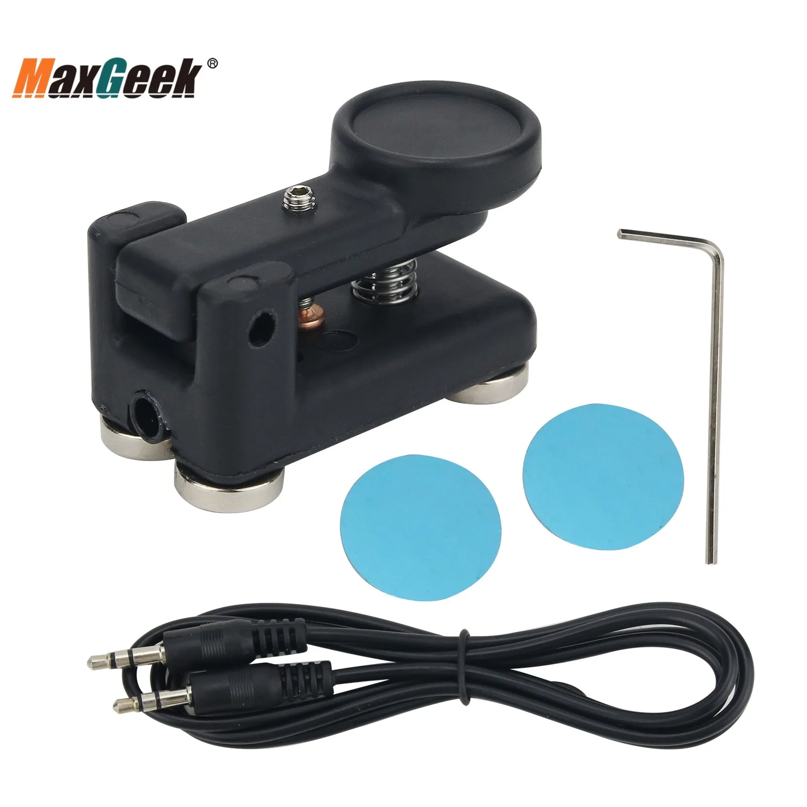 Maxgeek-chave portátil morse inglesa, inglesa manual, teleógrafo, tamanho compacto, rádio morse, código