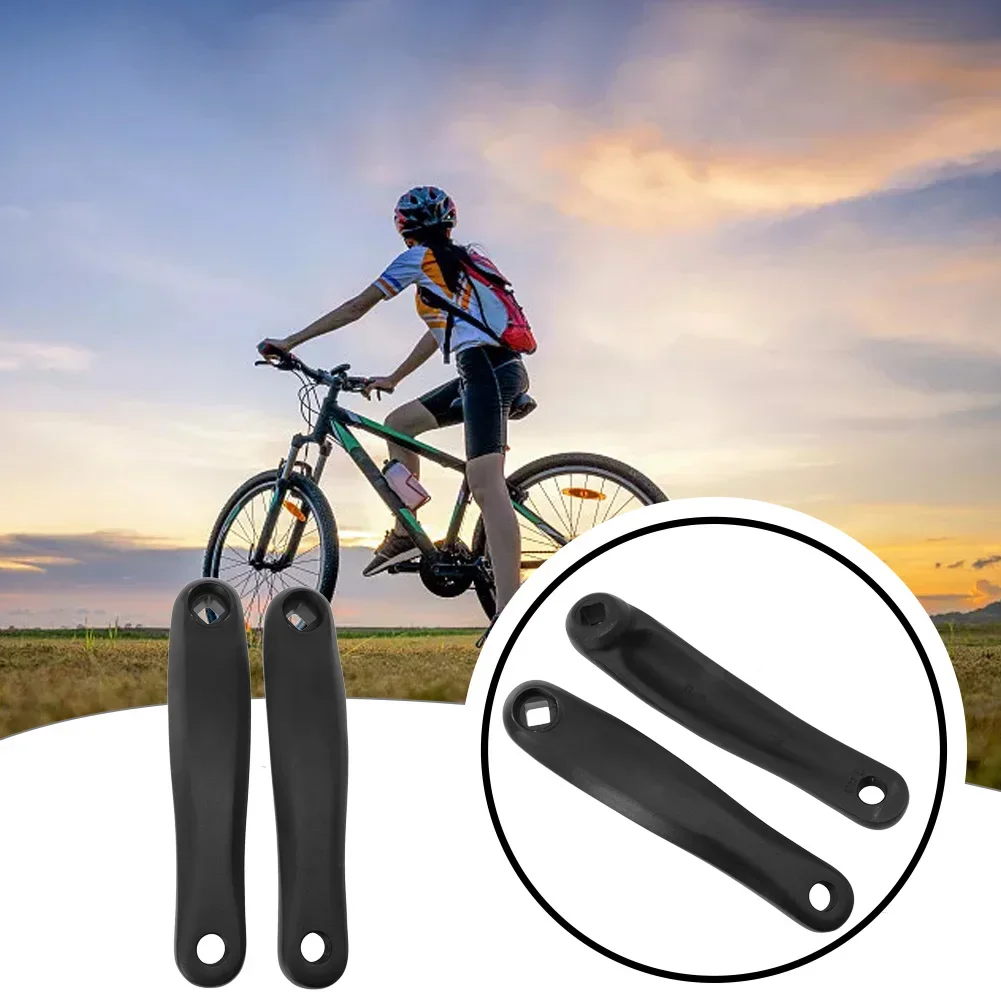 

Bike Crank Crank Crank left Right For Electric Bicycle Lightweight Mountain Bicycles 170mm Bicycle Crank Diamond Hole
