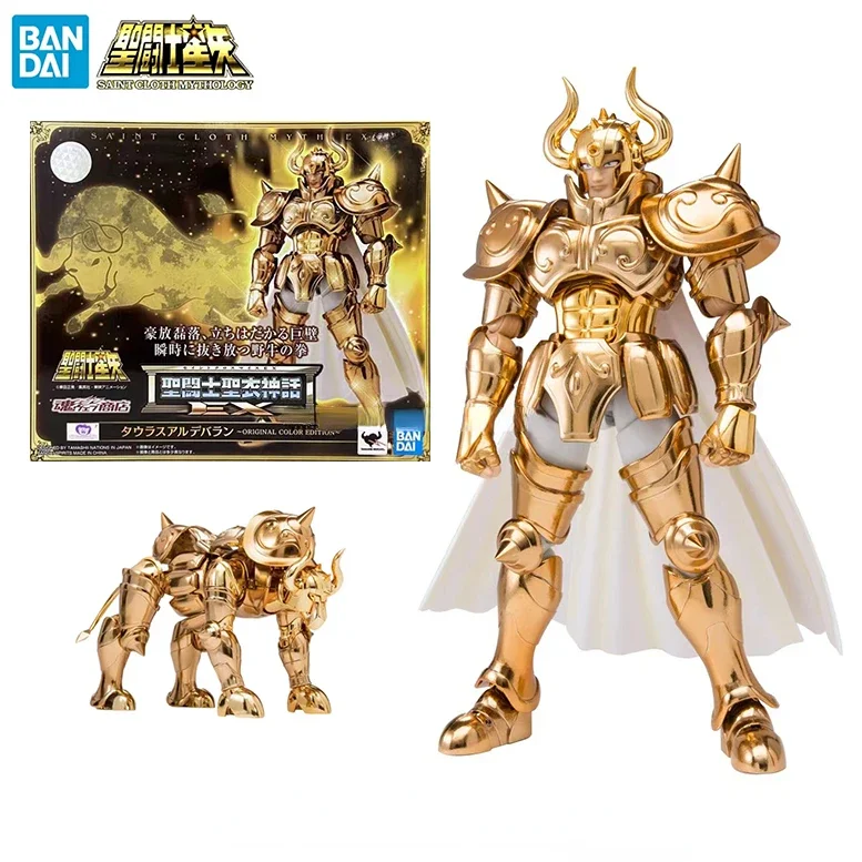 In Stock BANDAI Saint Cloth Myth EX Taurus Aldebaran OCE Anime Action Collection Figure Model Toy Gift Collection