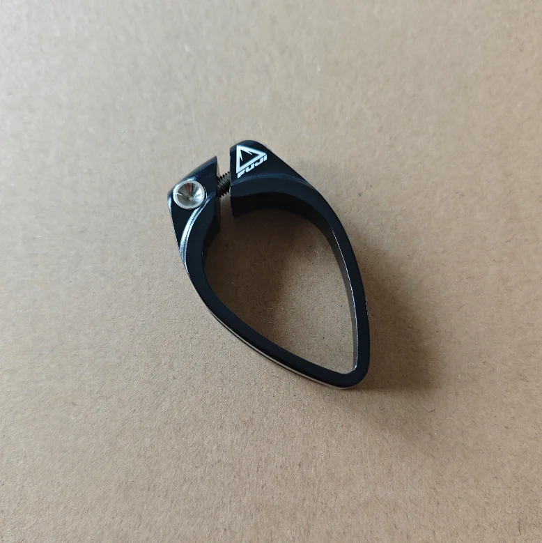 Road bike original aluminum alloy seat tube clamp for FUJI frame special-shaped water drop seatpost clamp seat post tube bundle