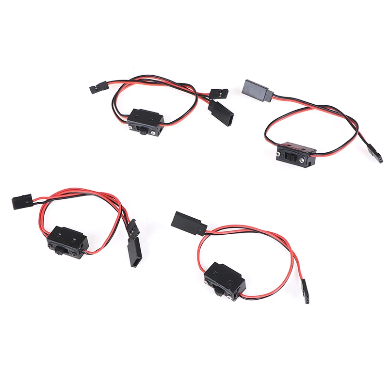 1 pz ricevitore accensione/spegnimento batteria interruttore RC con cavo connettore Futaba/JR JST per droni ad ala fissa RC modello di auto barca