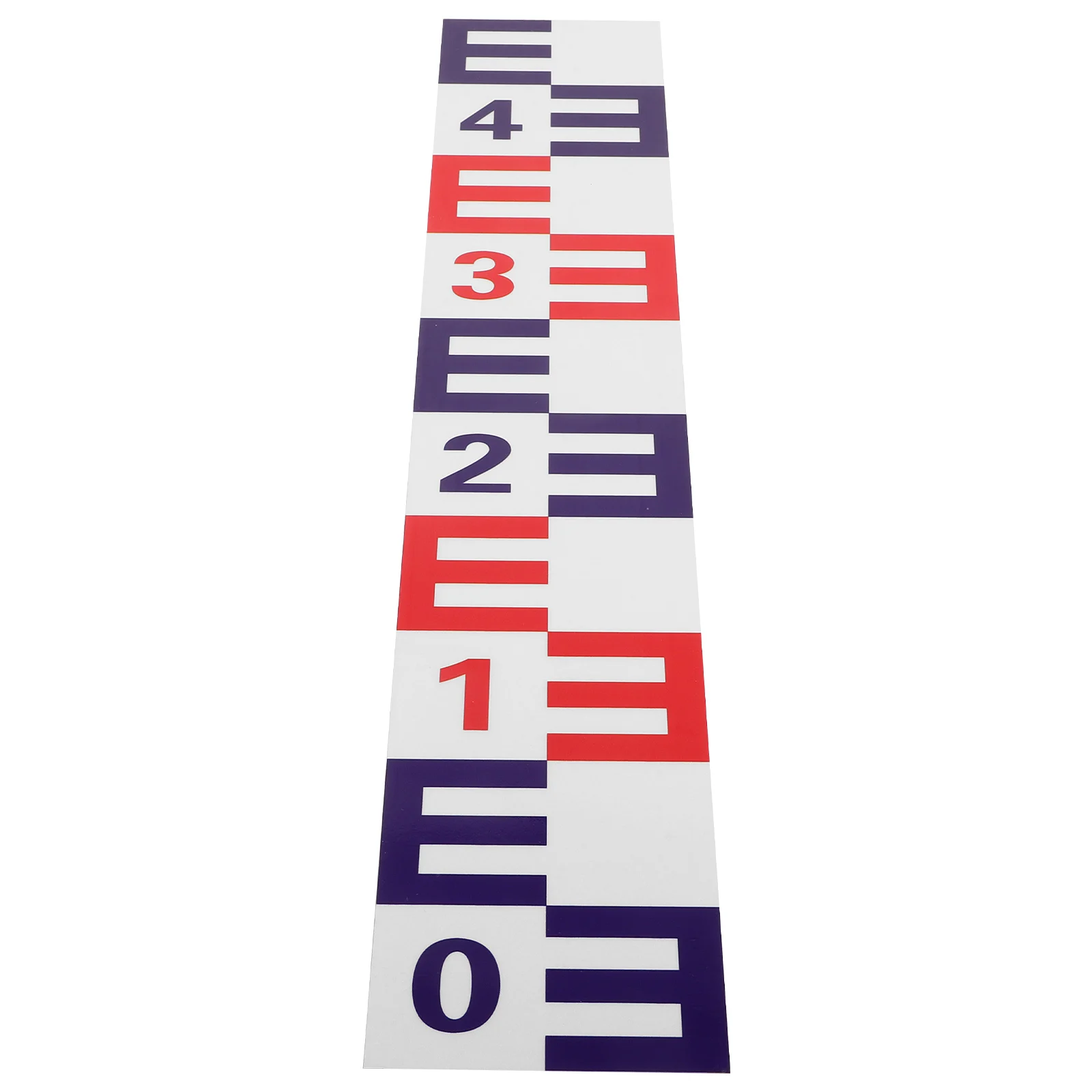 

Aluminum Plate Water Level Ruler 10x50cm Red Blue Reflective Anti Corrosion Self Adhesive Gauge Sticker Tool Pond Swimming Pool