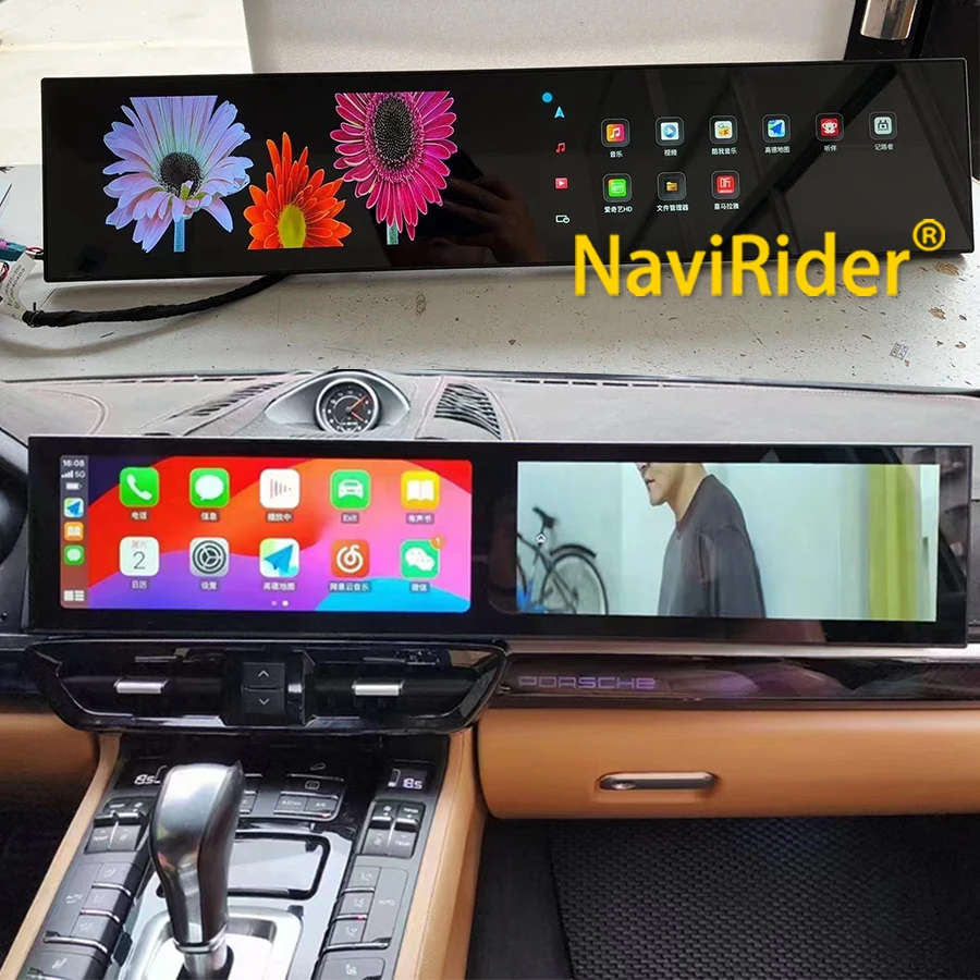 

12.3inch+12.3inch For Porsche Cayenne 958 92A 2010-2017 Car Android Auto Carplay Radio Stereo Multimedia Navigation Video Player