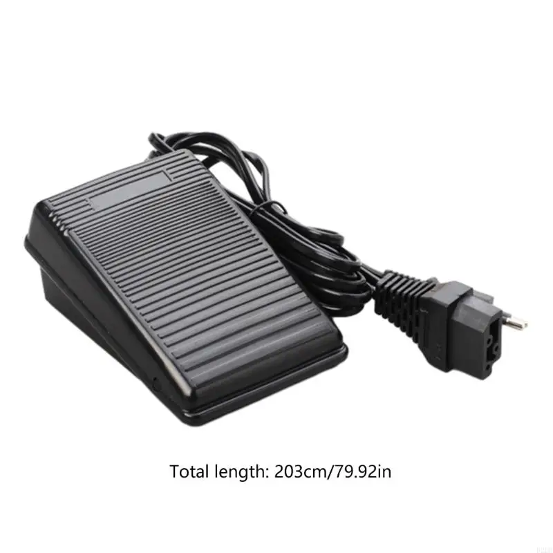 02DB Sewing Machine Foot Control Pedal Cord Easy to Use for Sewing Machine Universal