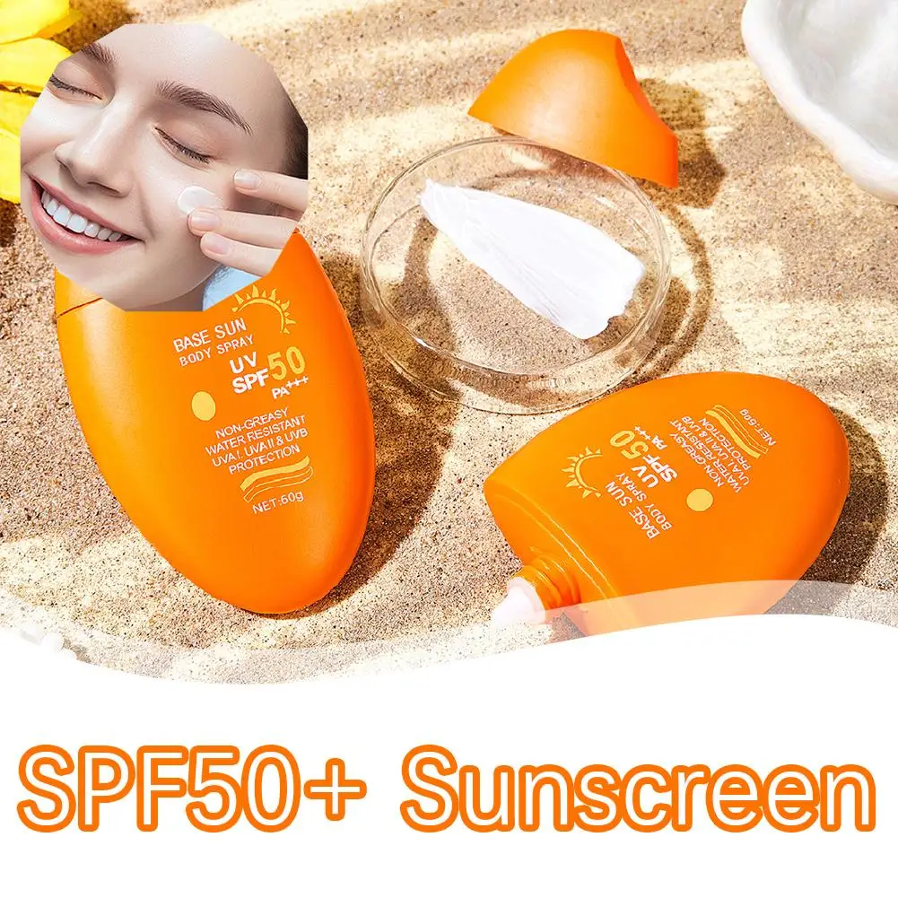 Protector Solar FPS 50 para mujer coreana, crema de protección Solar, bloqueador Solar, ligero, fino y refrescante