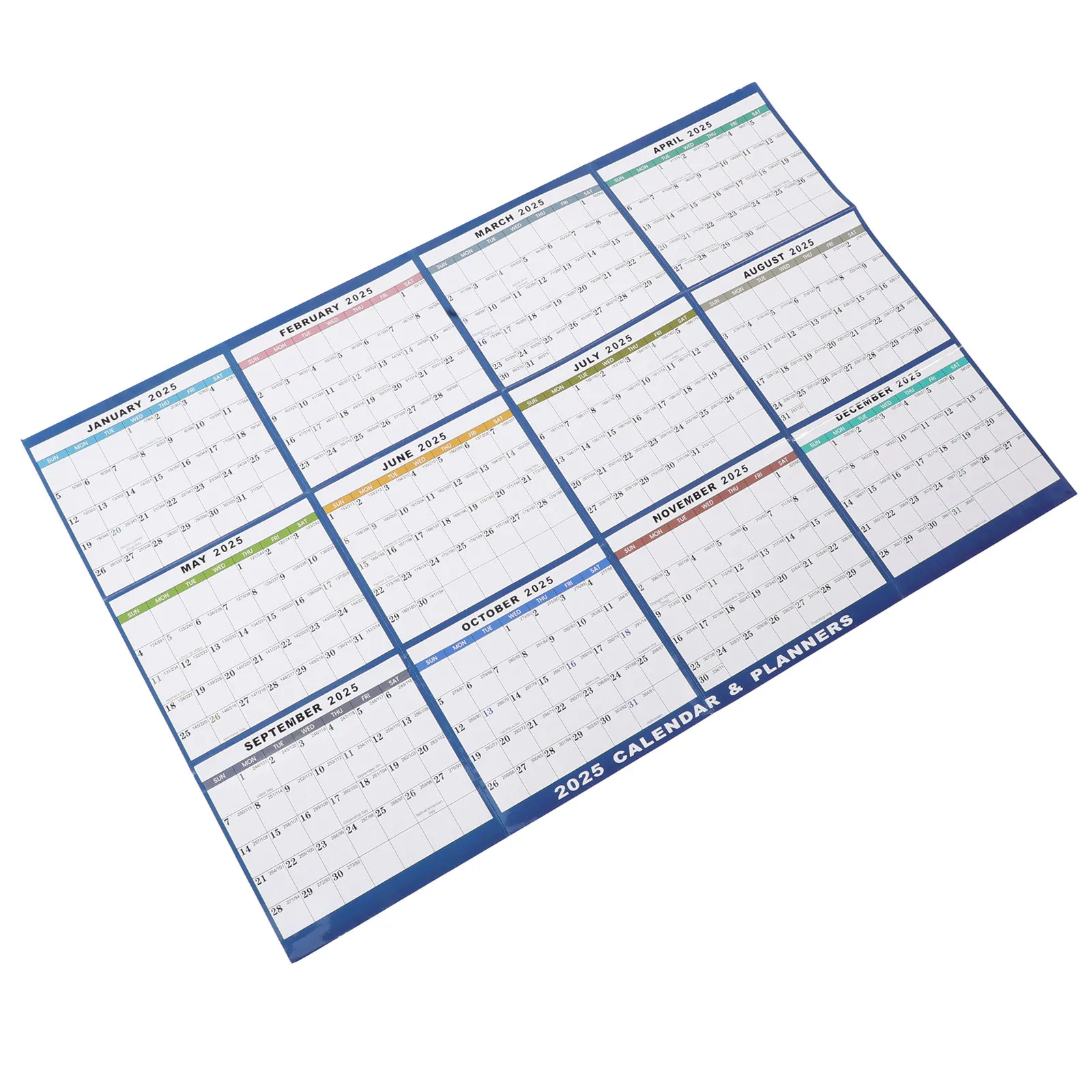 

Erasable Monthly Wall Calendar Thick Paper Hanging Calendar for Home Office Classroom Daily Planning Use Hanging Calendars