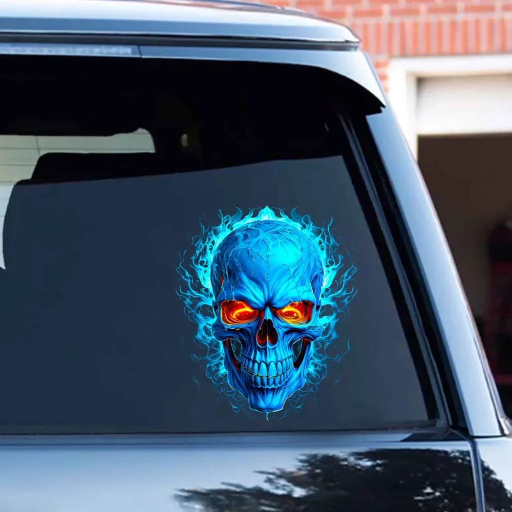 

Burning Soul Decorative Stickers Car Stickers Cool Creative Auto Decorative Car Body Bumper Scratch