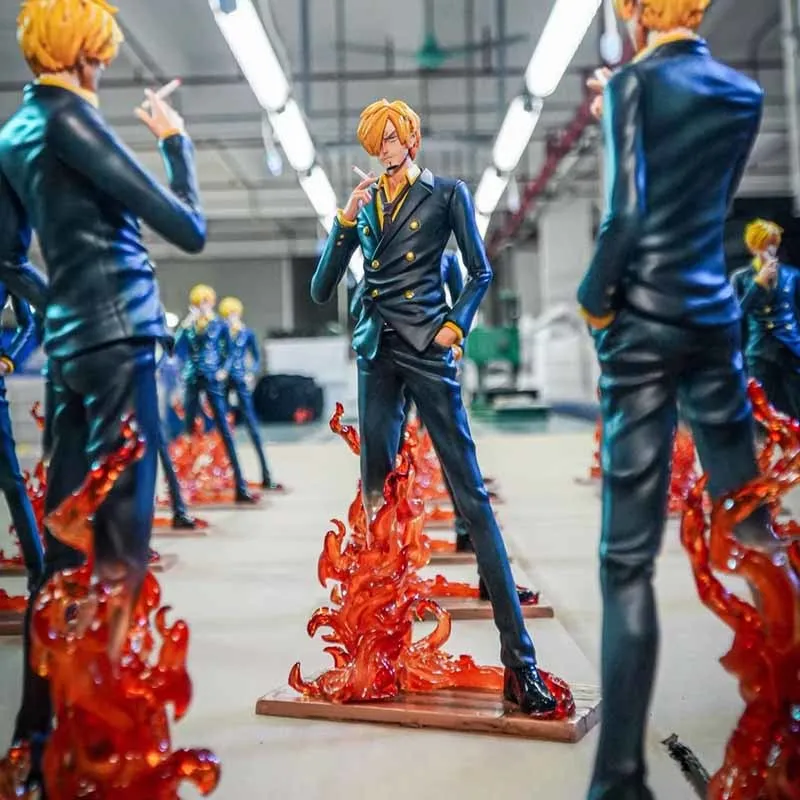 

Jt Statue Devil'S Wind Feet Sanji One Piece Hand Action Figuresgk Statue Model Decoration Animation Gift