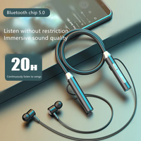 Bluetooth Earphones Wireless Headphones Magnetic Sport Neckband Neck-hanging TWS Earbuds Wireless Blutooth Headset with Mic Game