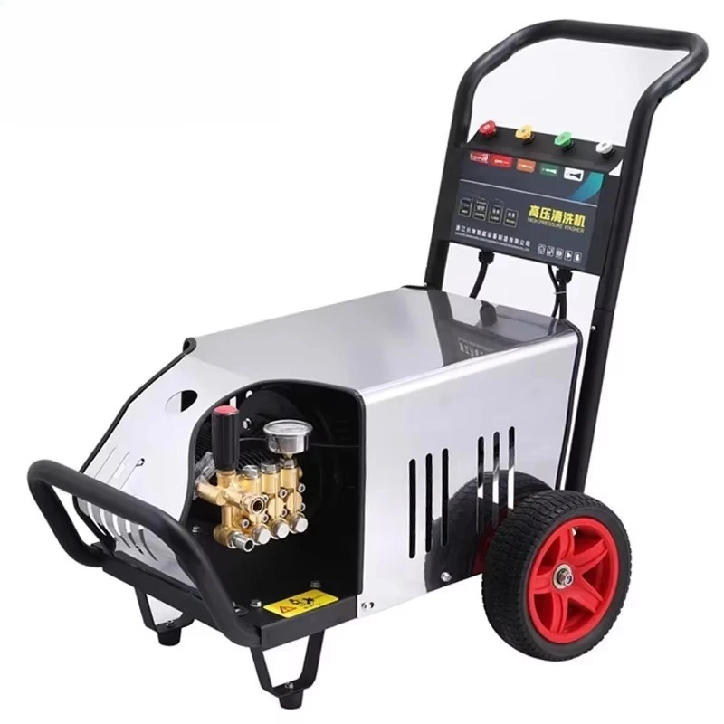 High-Pressure Commercial Electric Car Washer Fully Automatic Jet Cleaner Machine With Pump and Motor New Condition