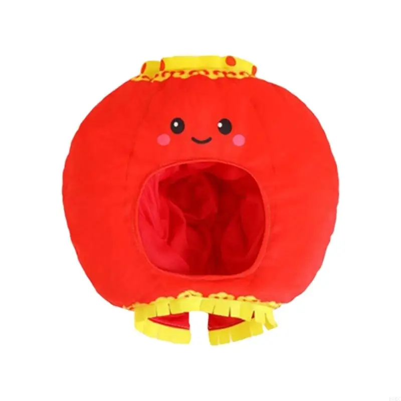 

F3KC крышка в форме лампы, мягкая хлопковая шапка для косплея для взрослых и детей, косплей, китайский новогодний костюм,