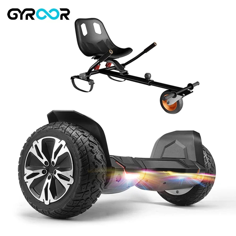 GYROOR Double Steel Pipe Shock Absorption Hoverkart Hoverboard Three Wheel Hoverkart smart go Kart