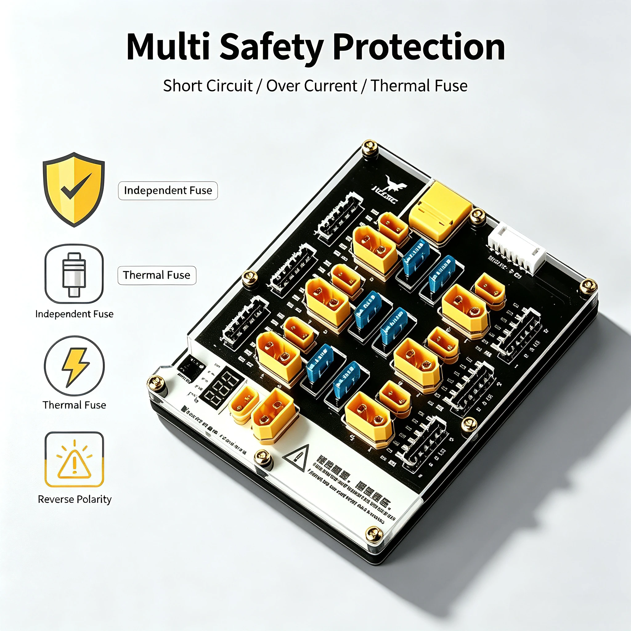 Drone Battery Parallel Board - HGLRC Thor Pro Placa de Carga