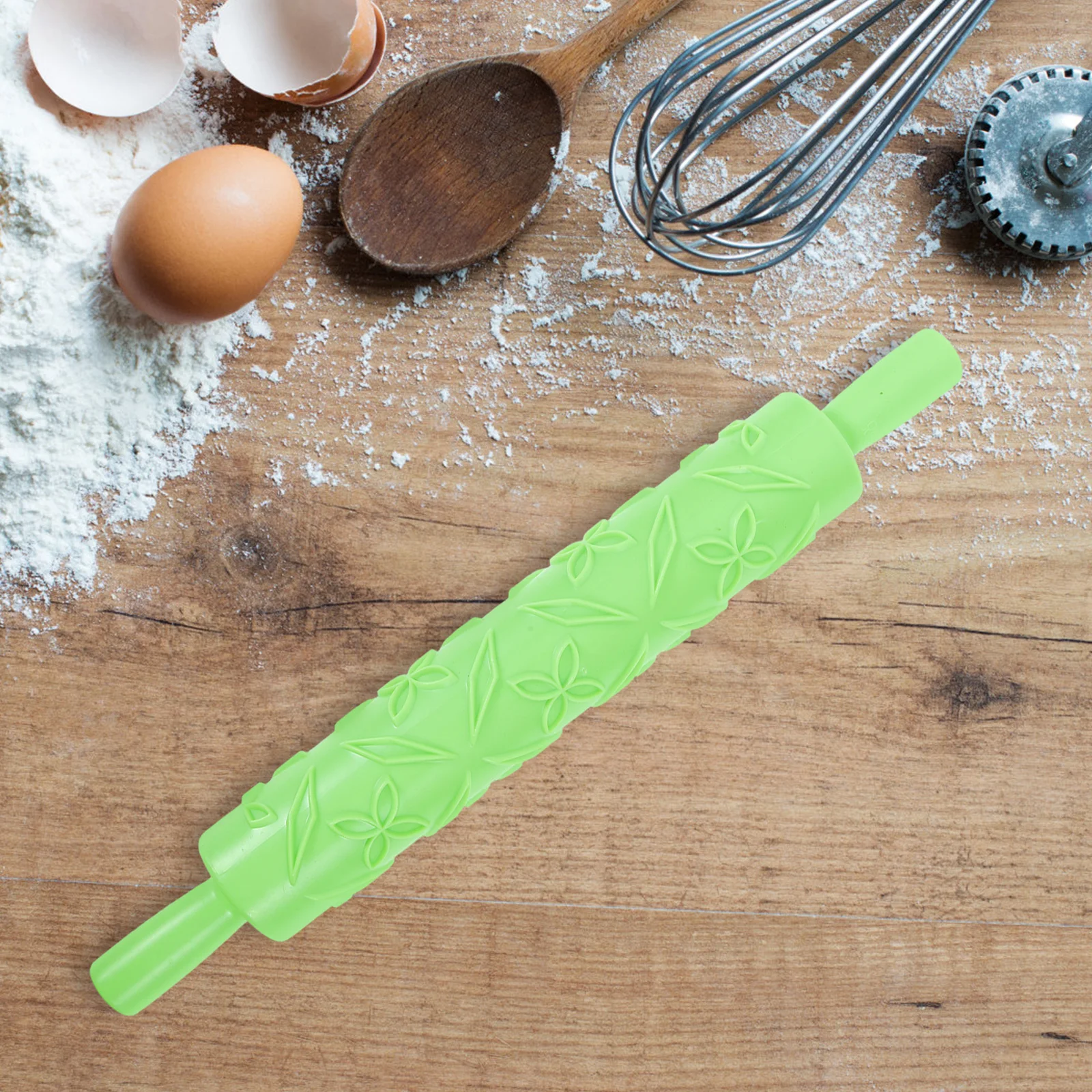 

Plastic Rolling Pin 36 5x4 5x4 5cm Fondant Cake Tool Embossed Pastry Dough Pie Crusts Easy Clean Home Use Food Grade