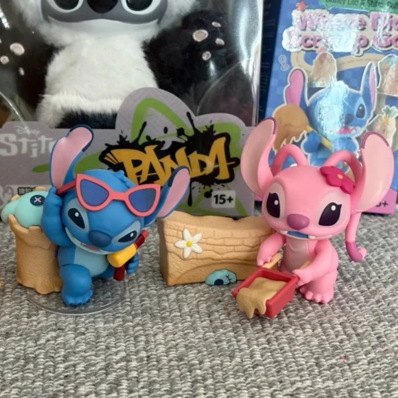 

Miniso Stitch слепая коробка Where Scrump Go Mystery Box милая аниме-фигурка модель куклы игрушка настольное украшение детский подарок на день рождения