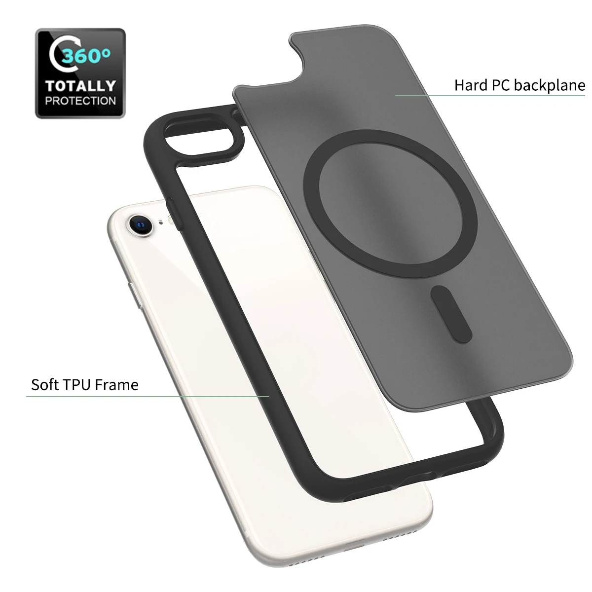 Iphone Se3 Magsafe Iphone Se Fit IPhone SE 2020 2022 SE2 SE3 Clear 