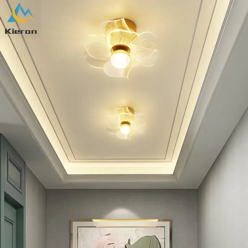 Imagem -04 - Nordic Modern Flying Saucer Led Lâmpadas Pendent Quarto Sala de Jantar Cabeceira Lâmpadas de Teto Sala de Estar Decor Flower Pendant Lights